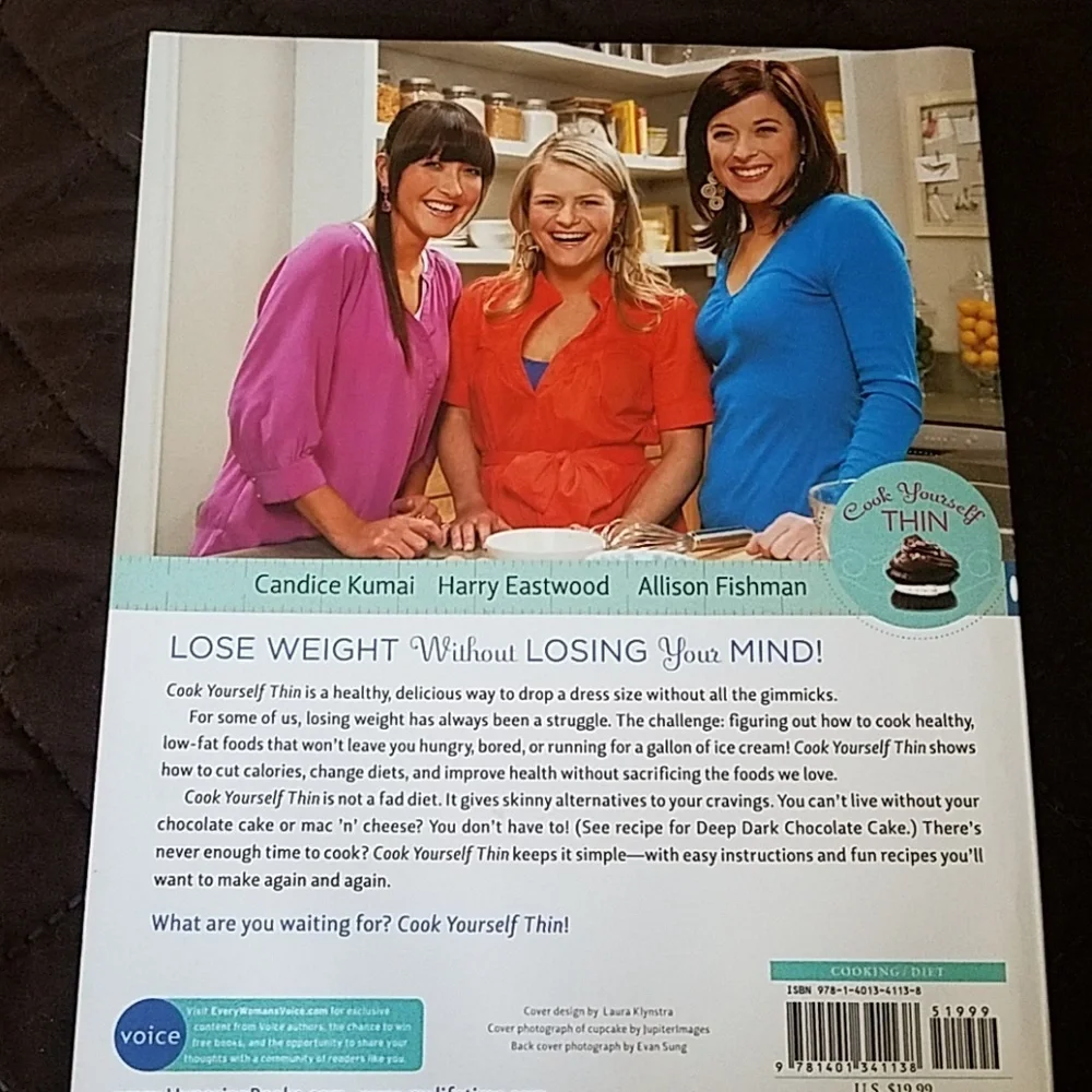 Cook Yourself Thin Cookbook As Seen On Lifetime TV Show Skinny Meals in Minutes